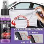 Rayhong 3-in-1 High Protection Quick Coating Spray - Ceramic Waterless Wash, Polish & Paint Sealant - Scratch Repair & Scuff Remover (30ml)