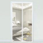 Premium Quality Mosquito Magic Mesh In Hard Box With 20pcs Double Tape Stickers And 12pcs Hocks For Easy Installation - Image 2