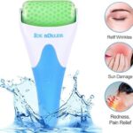 Ice Roller for Face & Eye Puffiness Relief, Cold Gel Ice Face Roller Massager - Ice Roller Cool Roller For Face Eye Body Facial Shaping Anti Wrinkle Ice Roller Massager Smooth Skin ( Random Color )