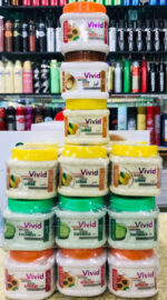 Vivid Natural Face Or Body Scrub Mask Premium Quality Smooth Texture Gentle Formula Comfortable Use | 200g - Image 3