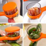 Multi‑Functional Vegetable & Fruit Peeler | With Integrated Storage Container | Easy Kitchen Tool (Random Colour) - Image 5