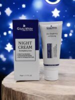 Gluta White Advanced Skin Brightening Night Cream – Powerful Glutathione & Kojic Acid Formula for Dark Spots, Anti-Aging, and Radiant Skin (50g) - Image 4