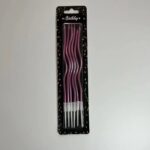 Curved Cake Candles | Pack of 6 | Decorative Cake Toppers for Birthdays, Weddings & Celebrations ( Random Color) - Image 5