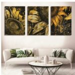 Set of 3 Wooden Wall Art Photo Tile Frames (8×11 Inches) – Spiritual Wall Décor