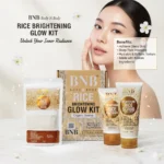 BNB Rice Brightening Glow Kit – Organic Rice Face Wash, Rice Scrub & Rice Powder Mask for Radiant & Even Skin Tone - Image 3