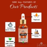 Sukoon Joint On Essential Oil Blend For Pain In Joints Back Pain Arthritis Pain Knee Pain Tennis Elbow Strains And Sprains - 30ML - Image 2