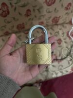 Industrial-Grade Solid Brass Heavy-Duty Security Padlock with Chrome-Plated Hardened Steel Shackle and Precision Keyway - Image 3