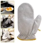 Title: Heavy-Duty Silver Heat-Resistant Oven Mitts – Professional Grade Kitchen Safety (Pair) - Image 2