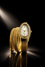 Triple‑Wrap Snake Watch | Diamond‑Set Bezel | Luxury Fashion Accessory - Image 5