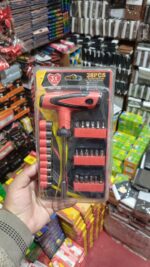 28‑Pcs Screw Tool Set | High‑Quality Screwdrivers & Bits | Durable Repair & Assembly Kit - Image 4