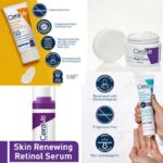 CeraVe Complete Skincare Combo Kit – Sunscreen SPF 50, Acne Cleanser, Retinol Serum & Night Cream - Image 5