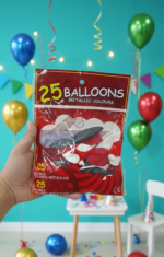 Party Balloons Pack | 25 pcs | Random Colours | Perfect for Birthdays, Events & Celebrations