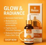 Relax Vitamin C Daily Serum - 30ml | Visibly Brightens, Evens Skin Tone, and Reduces Aging Signs for a Radiant, Youthful Glow