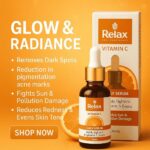Relax Vitamin C Daily Serum - 30ml | Visibly Brightens, Evens Skin Tone, and Reduces Aging Signs for a Radiant, Youthful Glow