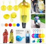 Adult Disposable Emergency Raincoat – Lightweight Waterproof Hooded Rainwear for Hiking, Camping & Outdoor Travel (1 Pc)