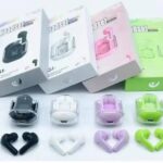 Air 31 TWS Wireless Earbuds: Crystal Clear Design, Bluetooth 5.3, LED Display, HiFi Stereo Sound, Noise Reduction Sports Headphones with Mic