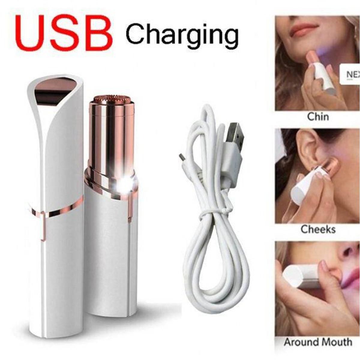 856568816e77d01116b85aae364d36ae.jpg Hair Removing Machine Pocket Size / Finishing Touch Facial Hair Remover. - Image 1