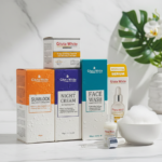 Gluta White 5 Piece Skin Care Set Brightening Face Wash Serum Night Cream Sunblock Complete Beauty Kit - Image 2