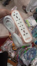 Extension Lead 5‑Way | 4M Copper Wire | Power Switch | Multi‑Socket Extension Cord | White - Image 5