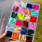 Pack Of 2 576 Pcs Artificial Nails With Free Nail Glue Made Of Abs Plastic In Multicolor - Image 2