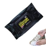 Premium Quick-Shine Shoe Cleaning Wipes (80-Count Pack)