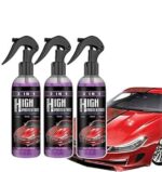 Rayhong 3-in-1 High Protection Quick Coating Spray - Ceramic Waterless Wash, Polish & Paint Sealant - Scratch Repair & Scuff Remover (30ml) - Image 3