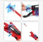 Spiderman Web Dart Shooter | Kids Spider Launcher Toy | With or Without Gloves - Image 2