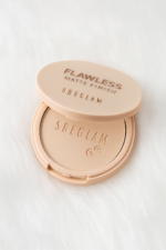 Sheglam Flawless Matte Finish face powder,Long-Lasting coverage,Silky Smooth Texture,Oil control Formula,Invisible Finish