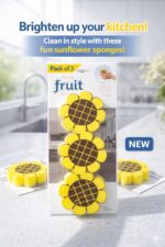 WUWA Stravits Fruit Sponges Providing Creative Design Attractive Look Durable Quality Comfortable Use (Random Design) - Image 2