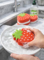 WUWA Stravits Fruit Sponges Providing Creative Design Attractive Look Durable Quality Comfortable Use (Random Design) - Image 3