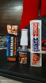 Maxman Timing Spray with Free Power Plus Timing Cream – Long-Lasting Odor Protection 45ml ( pack of 2) - Image 3