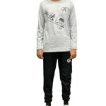 Mens Printed Tracksuit Set Soft Fabric Stylish T Shirt and Trouser Comfortable Fashionable Outfit - Image 2