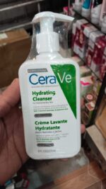 CeraVe Hydrating Cleanser with Hyaluronic Acid & Ceramides – Moisturizing Face Wash for Normal to Dry Skin (236ml) - Image 5