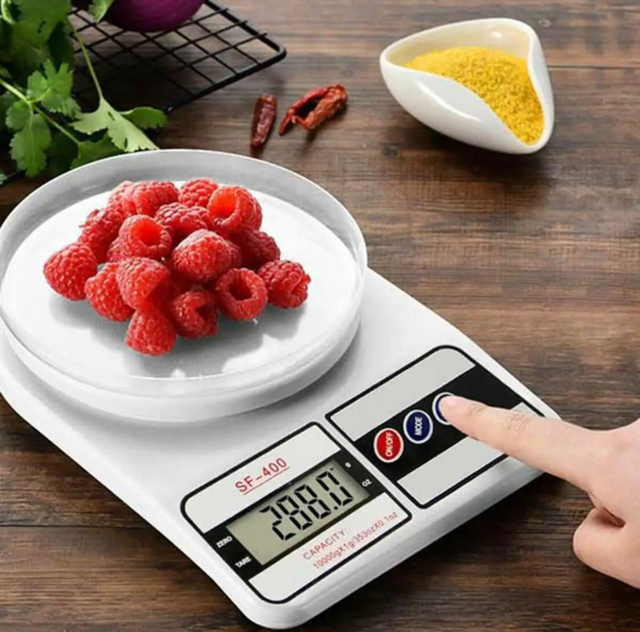 c80aa7560984f9f519aeba8ee9bc9838.jpeg Digital Kitchen Weight Scale | 10 kg Capacity | Measures in g & oz | Without LED - Image 1