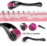 Derma Roller 0.5mm | 540 Micro Needles | Professional Microneedling for Face, Beard & Hair Growth - Image 4