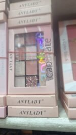 ANYLADY Captivate Professional Makeup Palette - 9-Shade Eyeshadow & Blusher Kit with High-Pigment Matte, Shimmer & Glitter Finishes - Image 5