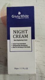 Gluta White Night Cream | 50ml | Advanced Brightening, Nourishing & Anti‑Aging Formula - Image 5
