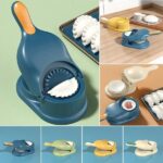 2-in-1 Manual Dumpling Maker & Dough Press Machine | Portable Samosa & Gujiya Mould Tool | Easy Kitchen DIY Pastry Accessory