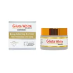 Gluta White Whitening & Brightening Cream Jar – Deep Moisturizing, Skin Softening & Nourishing Formula - Image 2