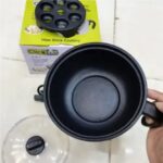 Click On 3-in-1 Multi-Functional Electric Kettle – Noodle Maker, Egg Boiler & Hot Pot with Non-Stick Coating - Image 2