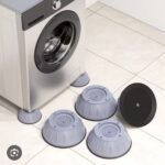 4Pcs Universal Anti‑Vibration Feet Pads | Washing Machine, Dryer, Refrigerator & Furniture Non‑Slip Rubber Mat (Small Size) - Image 4