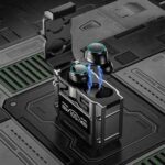 M25 Gaming Wireless Earbuds - TWS Bluetooth 5.3 Headphones, Magnetic Hatch Cover, 100% LED Display, Low Latency Stereo Sound, Built-in Mic - Image 2